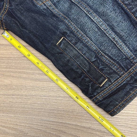 American Eagle Women’s Dark Wash Jean Jacket Medium - Picture 8 of 8